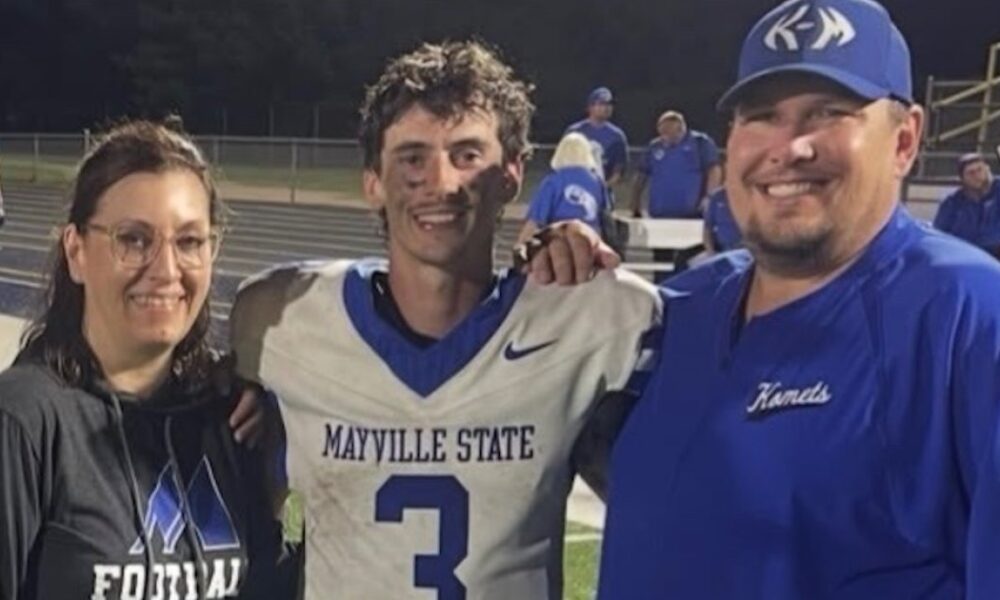 College QB Matt Donovan Shows Promising Sign After Breathing Tube Is Removed, Part of Skull Replaced