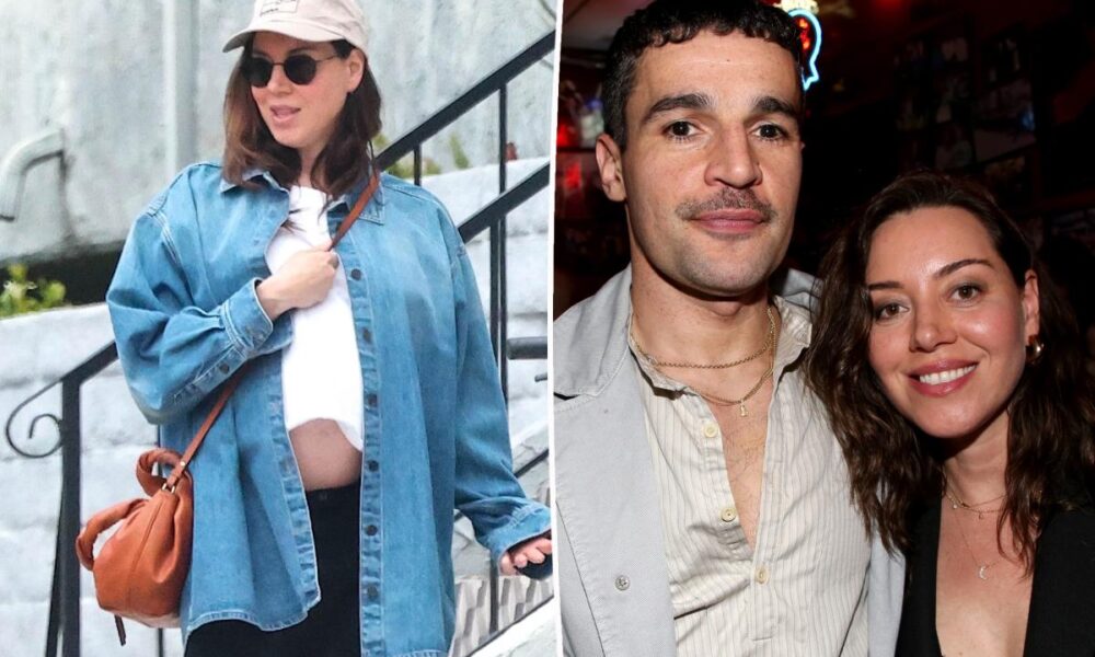 Aubrey Plaza gives birth to first baby with Christopher Abbott
