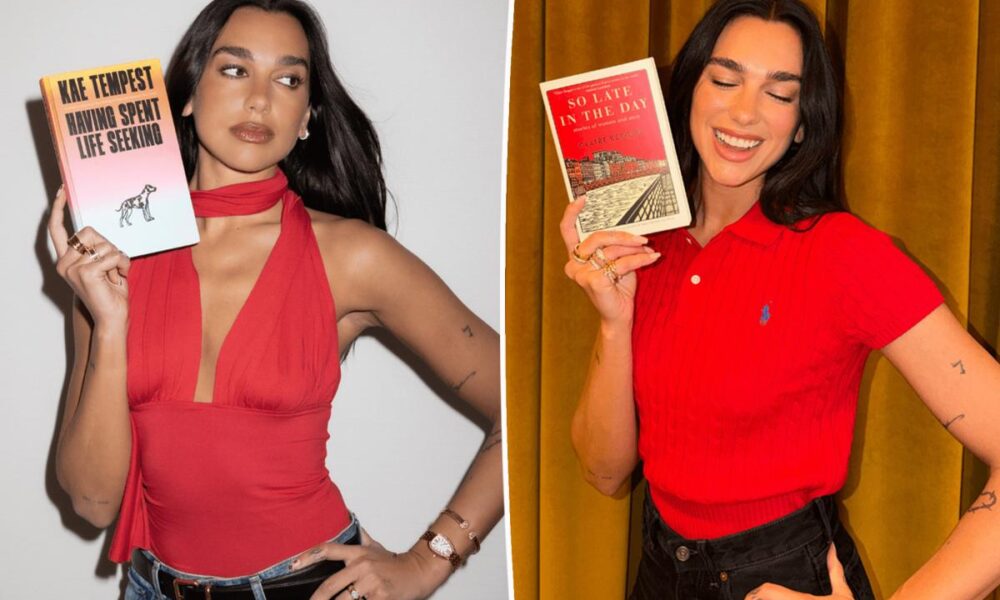 Here’s how to read all of Dua Lipa’s Service95 book club picks