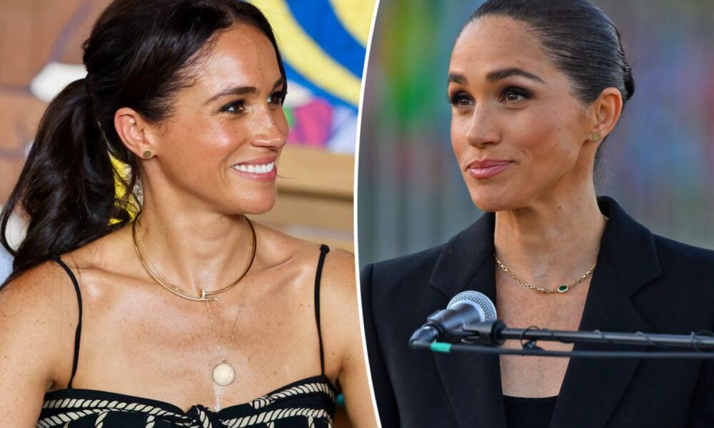 Meghan Markle wears Ariel Gordon’s under-$400 gold earrings on repeat