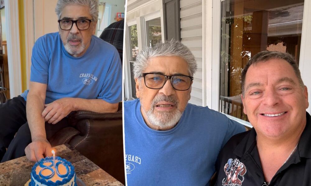 Vincent Pastore seen celebrating 80th birthday weeks before death
