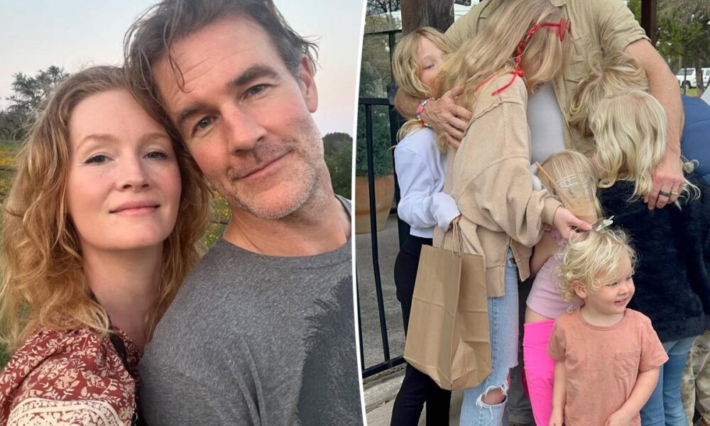 James Van Der Beek’s widow shares tender tribute on first wedding anniversary since his death