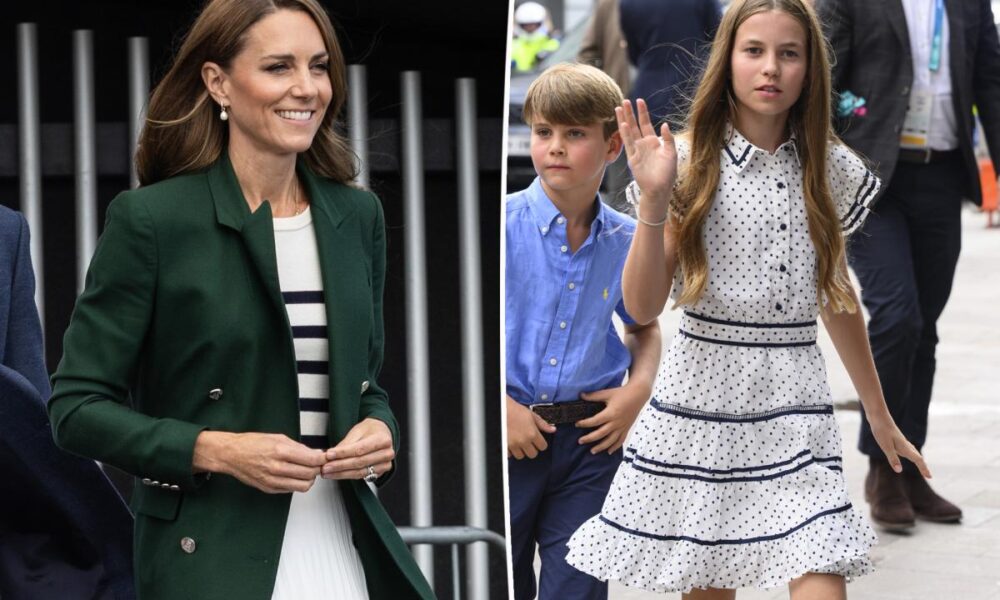 Kate Middleton, Princess Charlotte match in stripes at Commonwealth Games 2026