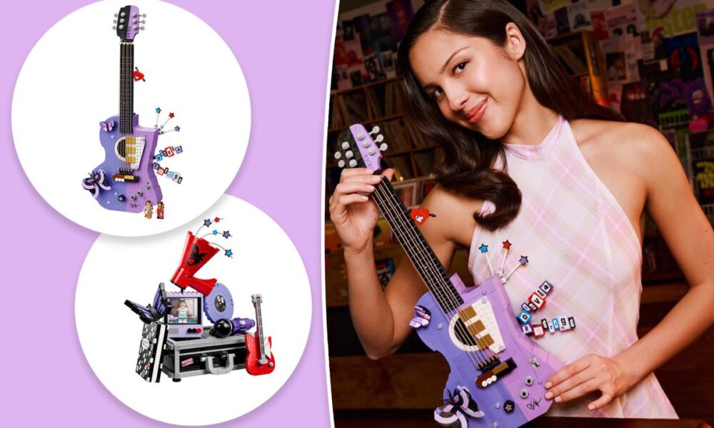 The Olivia Rodrigo LEGO guitar and more sets are available to shop now