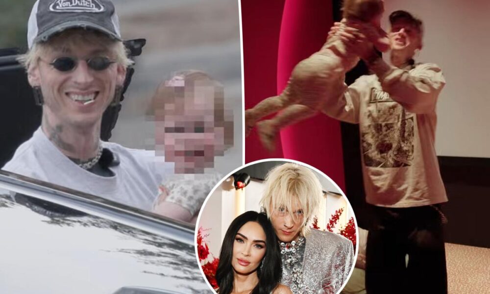 MGK and Megan Fox’s daughter, Saga, makes rare appearance in sweet video