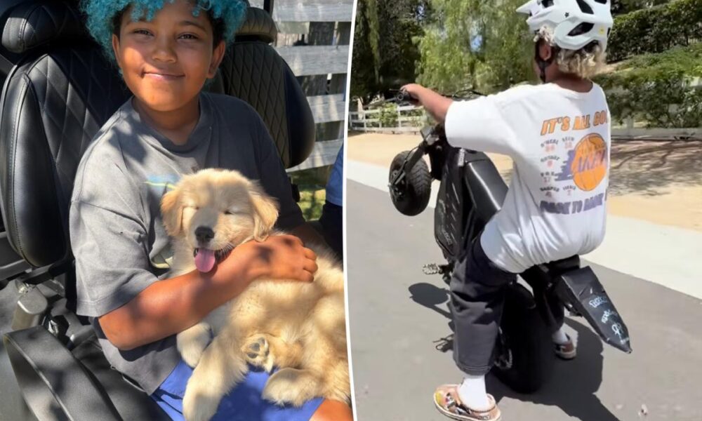 Kim Kardashian, Kanye West’s son Saint makes Instagram debut