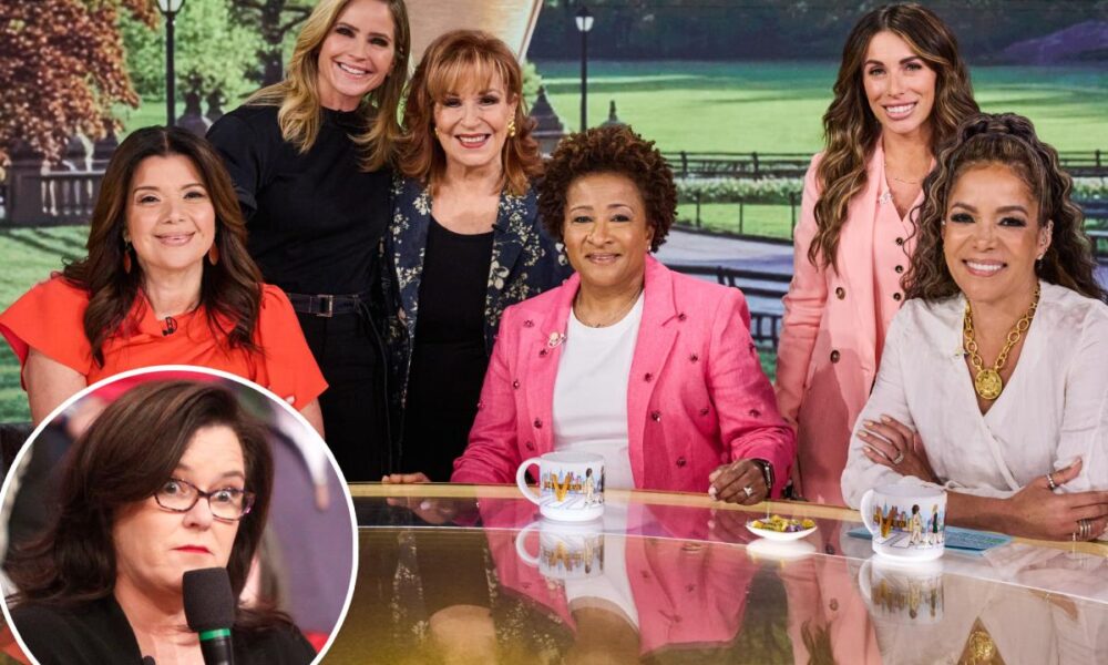 Rosie O’Donnell’s ‘The View’ reunion comments cause chaos