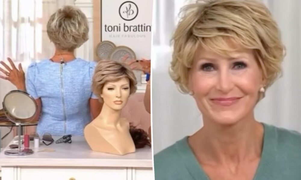 QVC host Toni Brattin falls to floor after on-air blunder
