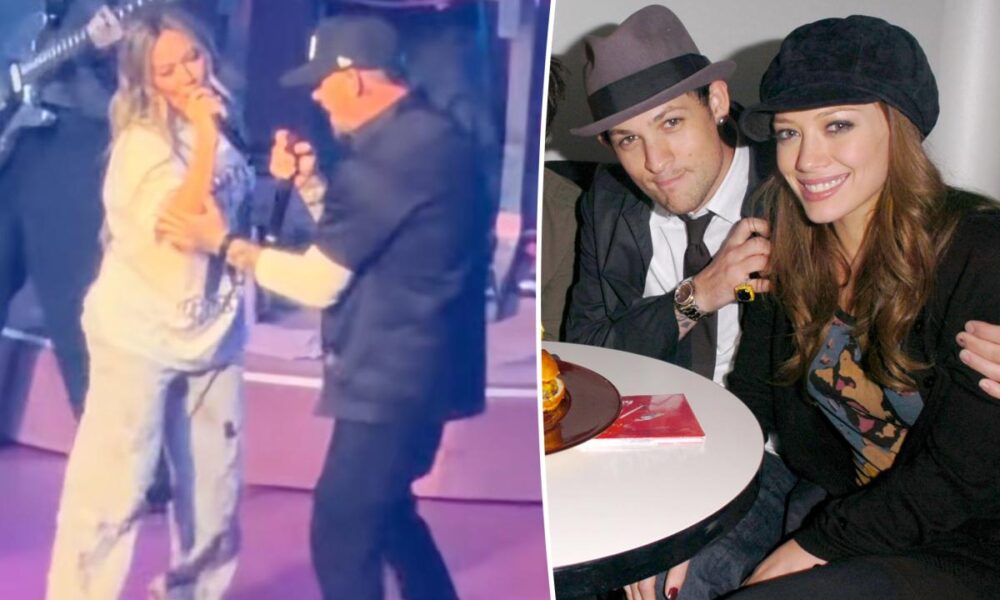 Hilary Duff reunites with Joel Madden 20 years after split