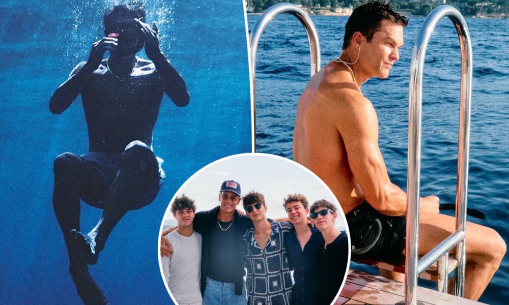Tom Brady shares inside look at lavish 49th birthday yacht trip with his kids
