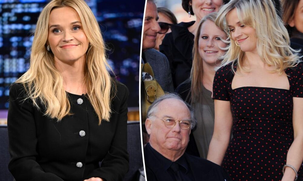 Reese Witherspoon’s father, John, rushed to hospital after being found near pool at Nashville home