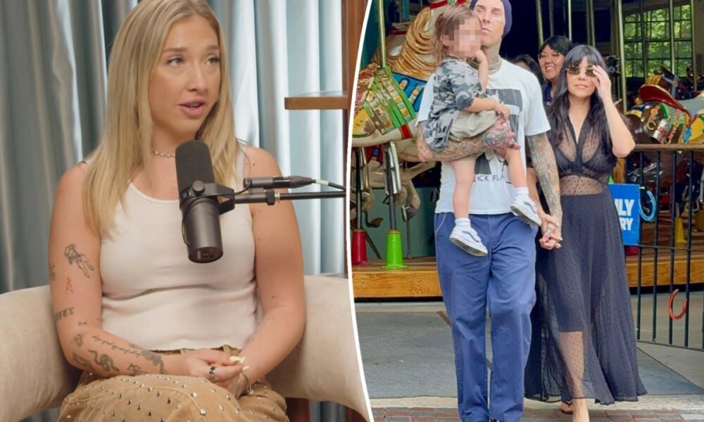 Kourtney Kardashian’s ex-nanny Leah Barrs addresses Travis Barker sex rumors