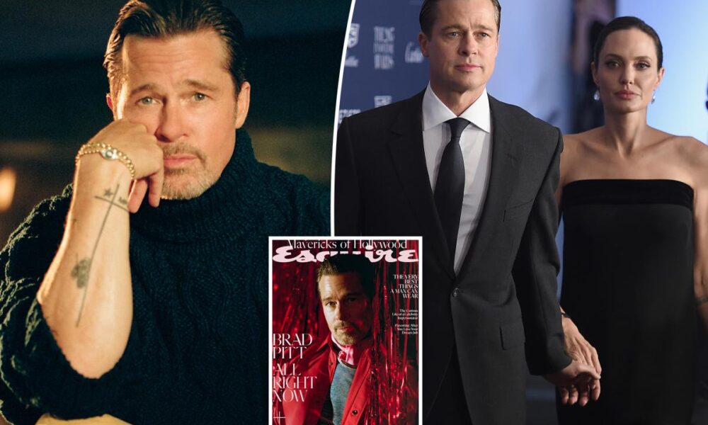 Brad Pitt felt ‘suicidal’ navigating ‘family stuff’ 10 years after Angelina Jolie split