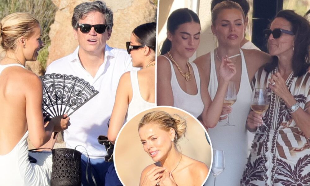 Brooks Nader ditches bikini top in front of entire family — including her dad — on Italian getaway