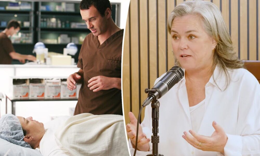 Rosie O’Donnell reveals late ‘Nip/Tuck’ co-star Julian McMahon’s 2-word reaction to their one and only intimate scene