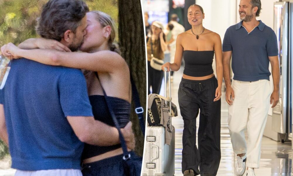 Joshua Jackson and model Olivia Burgess confirm dating rumors with steamy makeout session