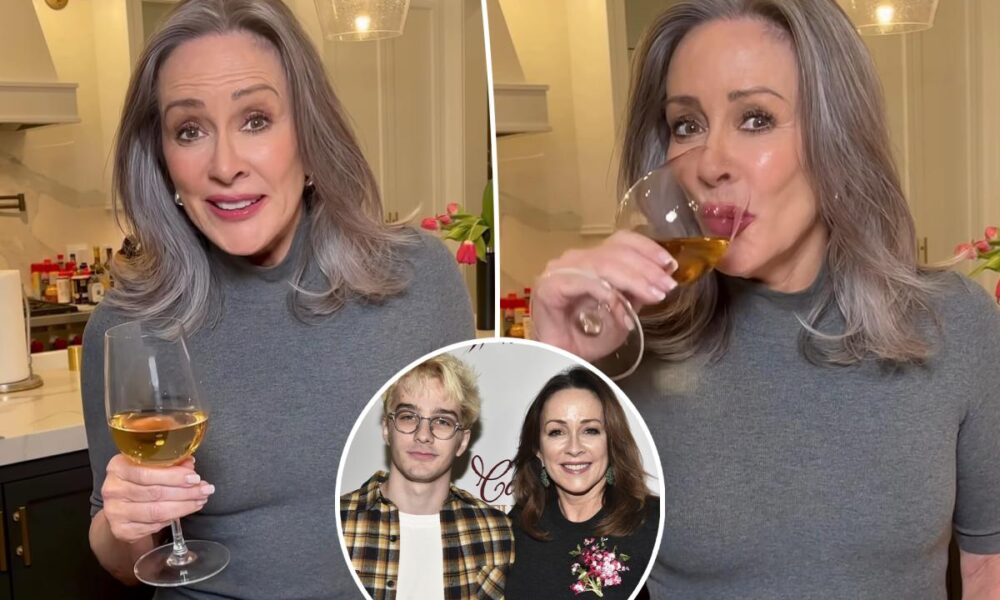 Patricia Heaton revealed she got sober after son called her out