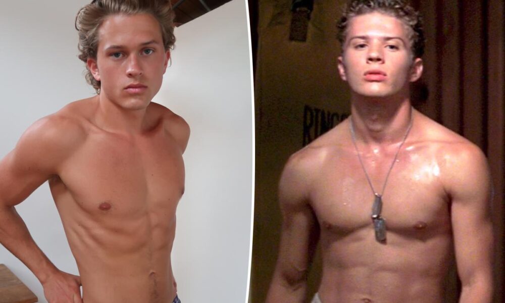 Deacon Phillippe looks just like dad Ryan in shirtless photos