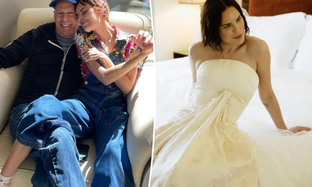 Bruce Willis celebrates daughter Tallulah’s wedding in sweet photo