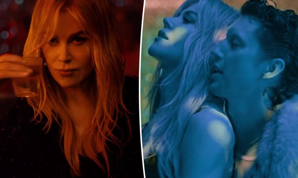 Nicole Kidman cozies up to Troye Sivan in raunchy music video