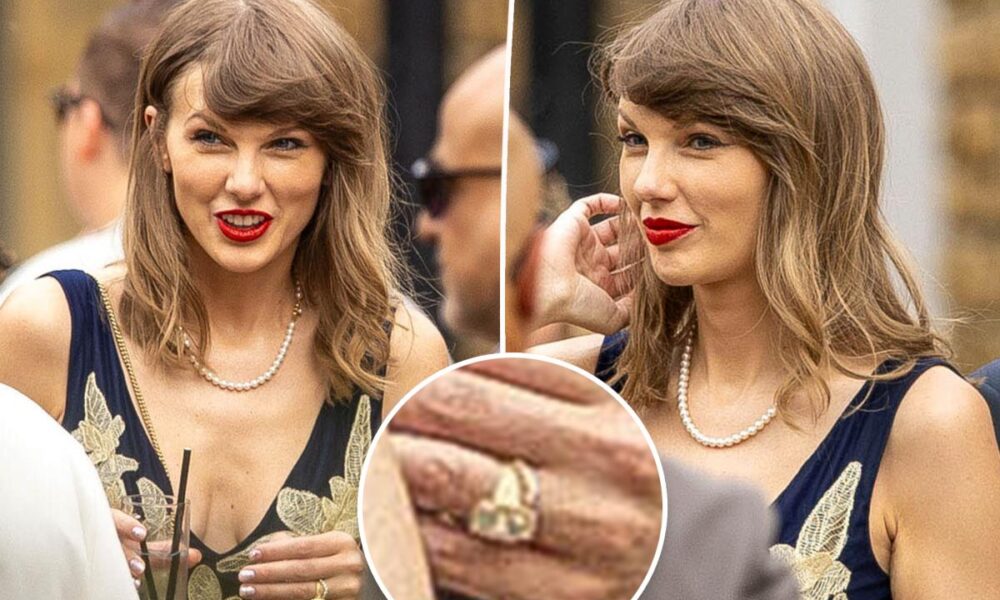 Taylor Swift attends Oli Jacobs and Laura Sisk’s star-studded England wedding solo