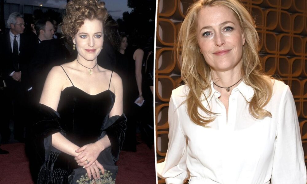 Gillian Anderson reveals ‘secret’ same-sex relationship as a teen in rare comments on her sexuality