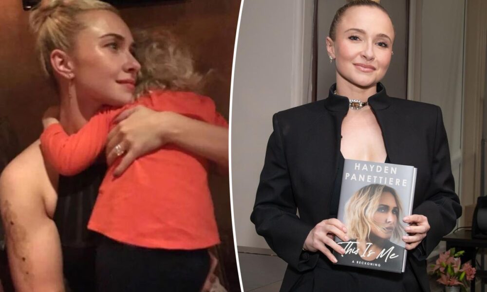 Hayden Panettiere reflected on her struggles with postpartum depression and substance abuse in memoir