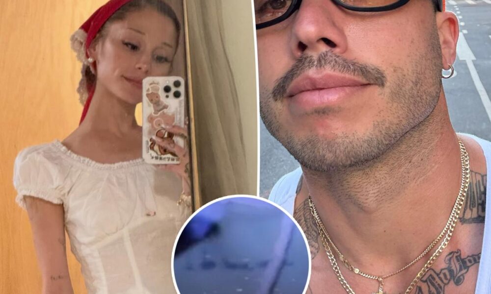 Ariana Grande flashes new tattoo matching boyfriend Ricky Álvarez’s