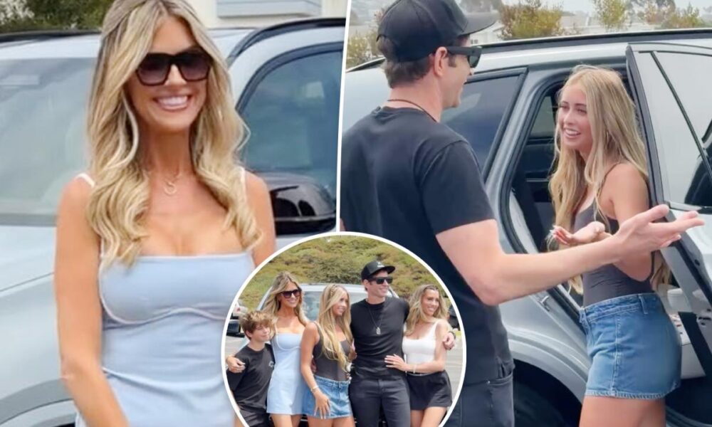 Christina Haack and Tarek El Moussa surprise daughter with $150K BMW for 16th birthday