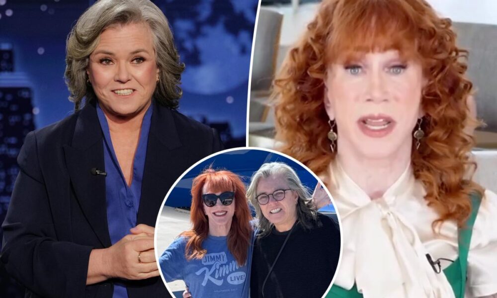 Kathy Griffin ‘hurt’ by longtime pal Rosie O’Donnell’s ‘Jimmy Kimmel’ snub