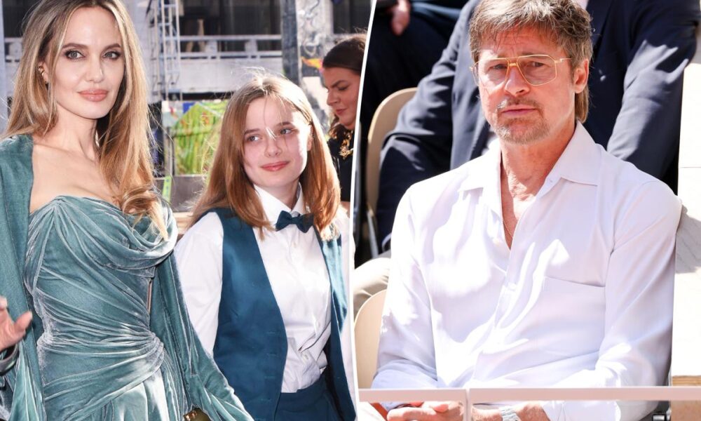 Brad Pitt and Angelina Jolie’s daughter Vivienne takes out newspaper ad to drop dad’s last name