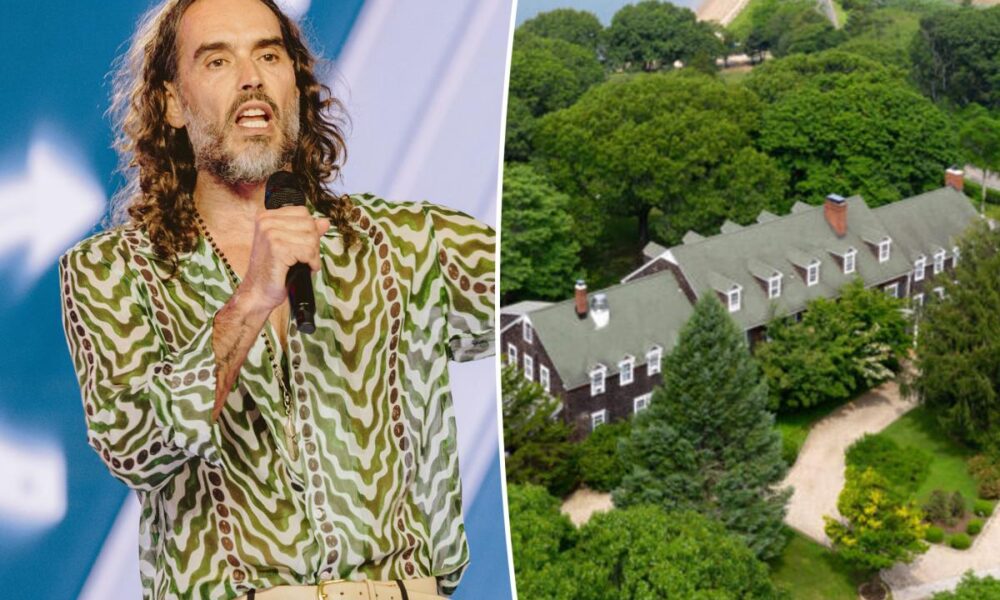 Russell Brand, facing multiple rape charges, to headline voting rights event in posh New York enclave