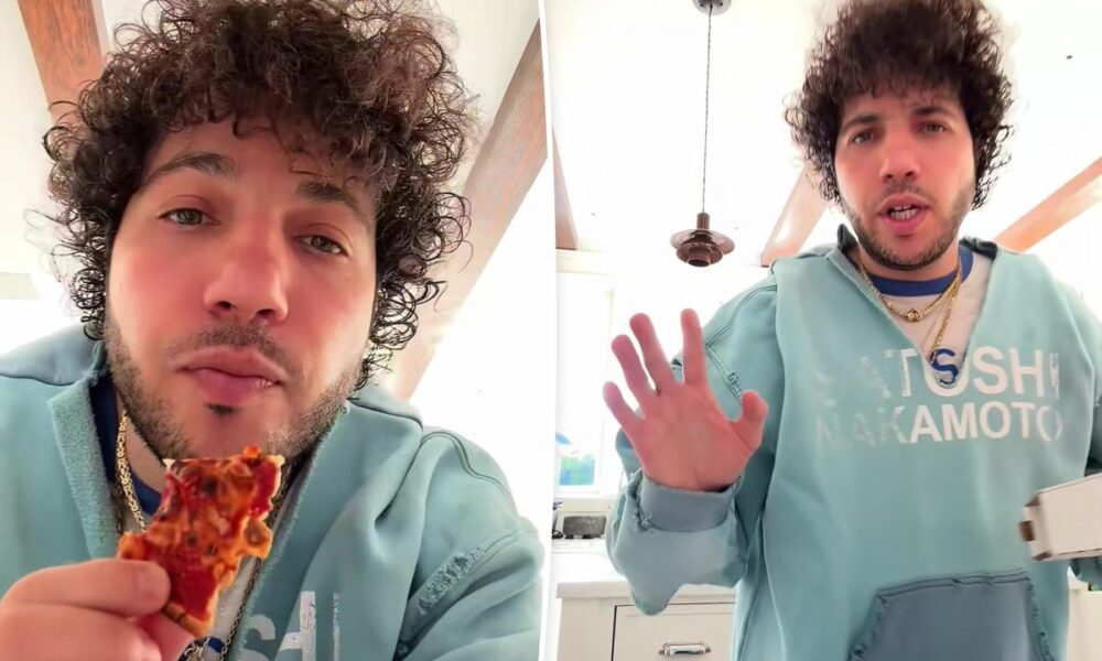 Benny Blanco reveals weight loss from eating only pizza for 5 days