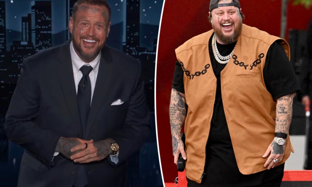 Jelly Roll shares TMI upside to 300-pound weight loss