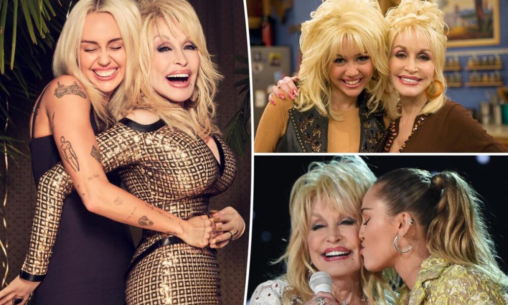 Inside Miley Cyrus’ close bond with godmother Dolly Parton