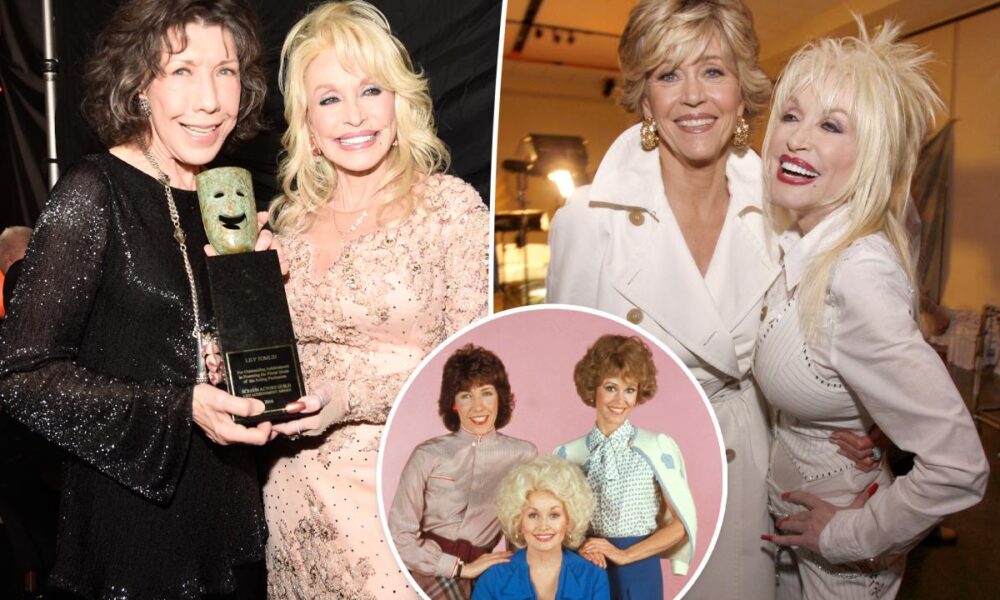 Dolly Parton’s ‘9 to 5’ co-stars Lily Tomlin, Jane Fonda pay tribute to late singer