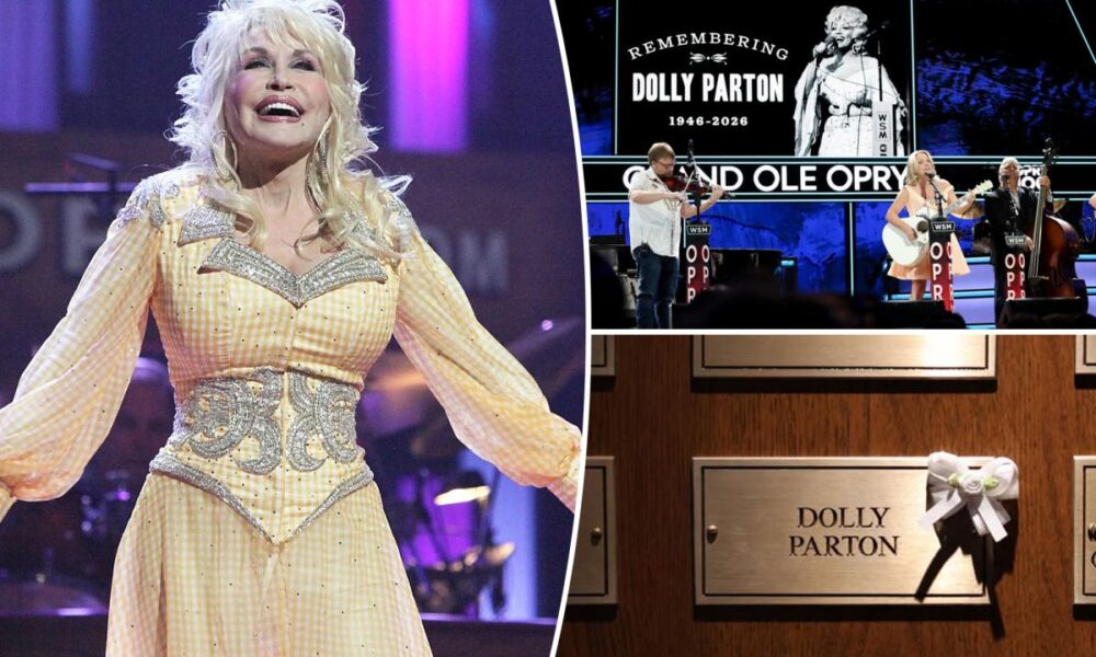 How Grand Ole Opry is honoring Dolly Parton after her death