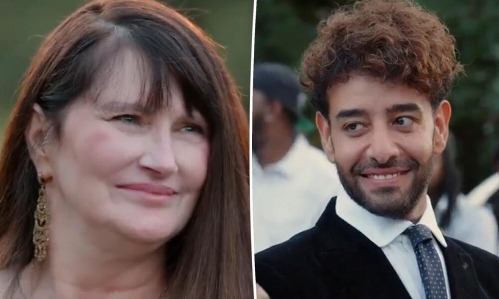 Mido outrageously steals the spotlight from Debby on their wedding day