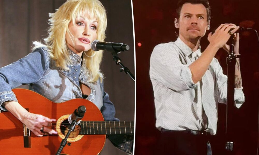 Harry Styles surprises fans with Dolly Parton tribute as he kicks off MSG residency