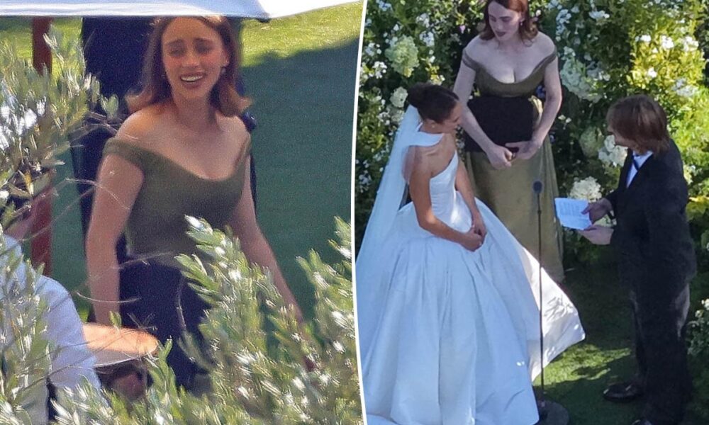 Billie Eilish officiates brother Finneas’ star-studded wedding to Claudia Sulewski