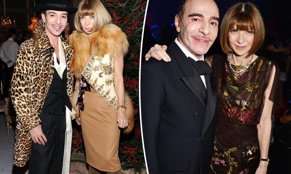 Anna Wintour supports John Galliano for pulling out of Met Gala after antisemitism backlash