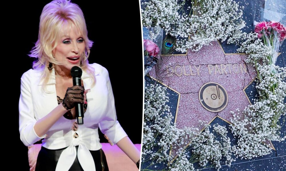 Dolly Parton’s Hollywood Walk of Fame star vandalized