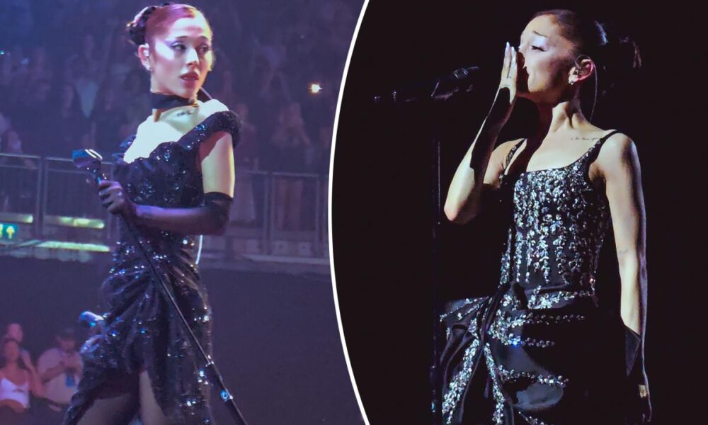 Ariana Grande breaks down in tears during final ‘Eternal Sunshine’ concert before break from spotlight