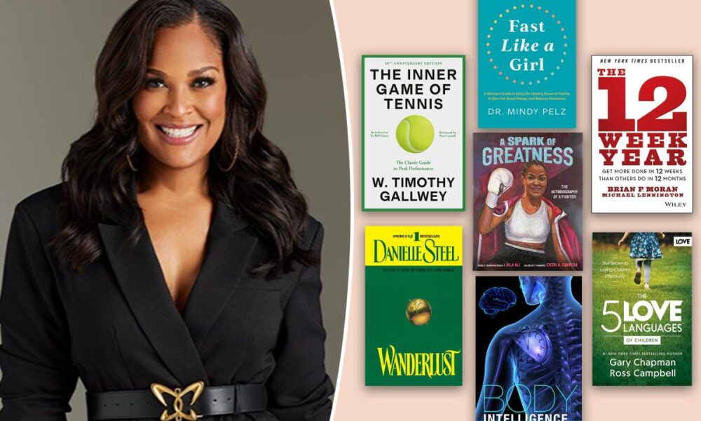 Laila Ali shares her six favorite books