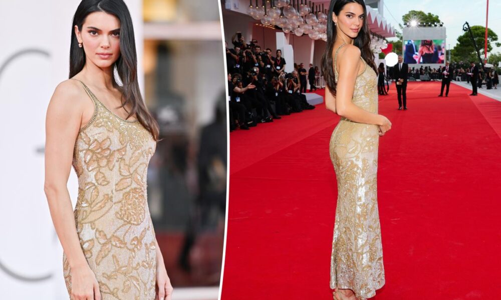 Kendall Jenner makes Venice Film Festival debut in vintage Giorgio Armani