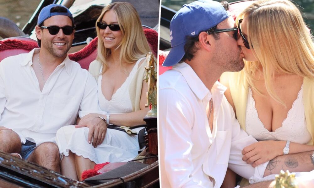Sydney Sweeney, Scooter Braun kiss on gondola ride in Venice, Italy
