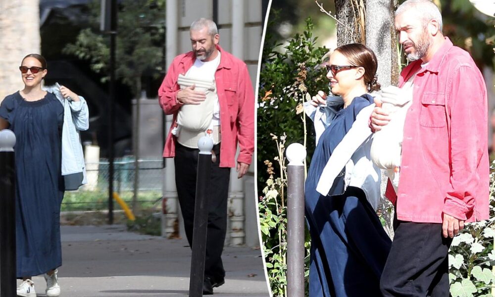 Natalie Portman welcomes baby No. 3, her first with partner Tanguy Destable