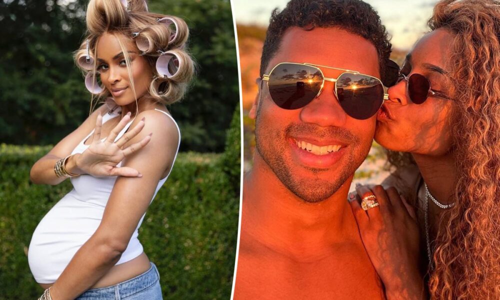 Ciara pregnant with baby No. 5, her fourth with husband Russell Wilson