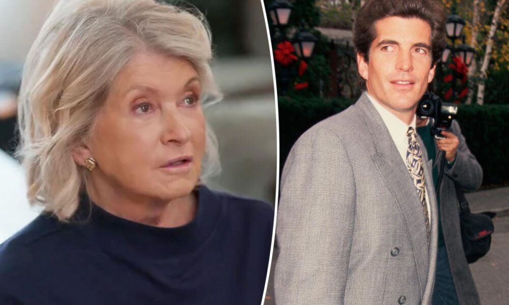Martha Stewart reveals final conversation with JFK Jr. before his death in ‘RHONY’ premiere