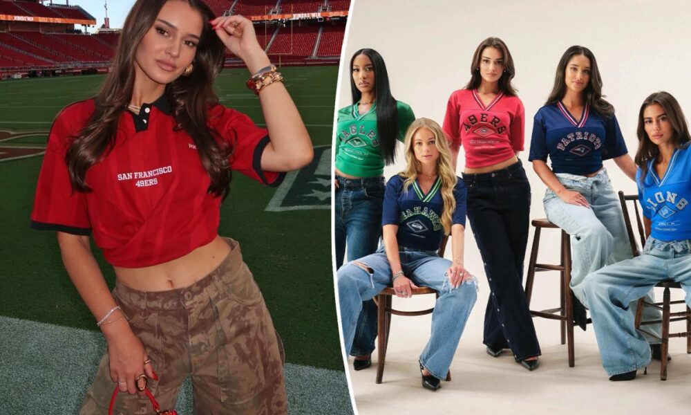 Kristin Juszczyk’s new Off Season NFL collection includes more teams than ever